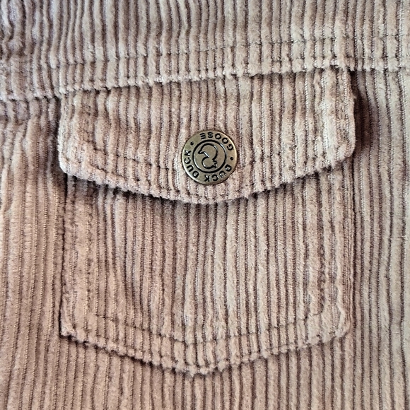 Fleece lined tan corduroy hooded jacket with puppy detail - Picture 9 of 9